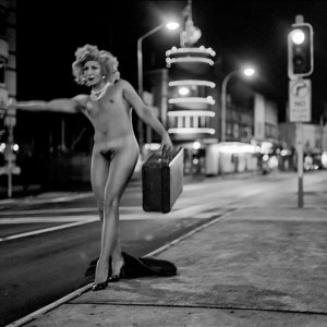 Tom Luscombe Print 'Toni by the Albury Hotel'